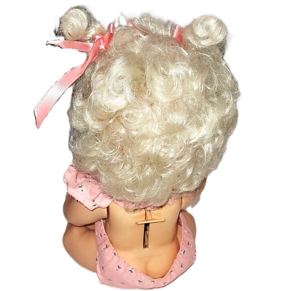14"  1982 Vintage Baby Alive Baby Doll With Lever on Her Back - Picture 5 of 12